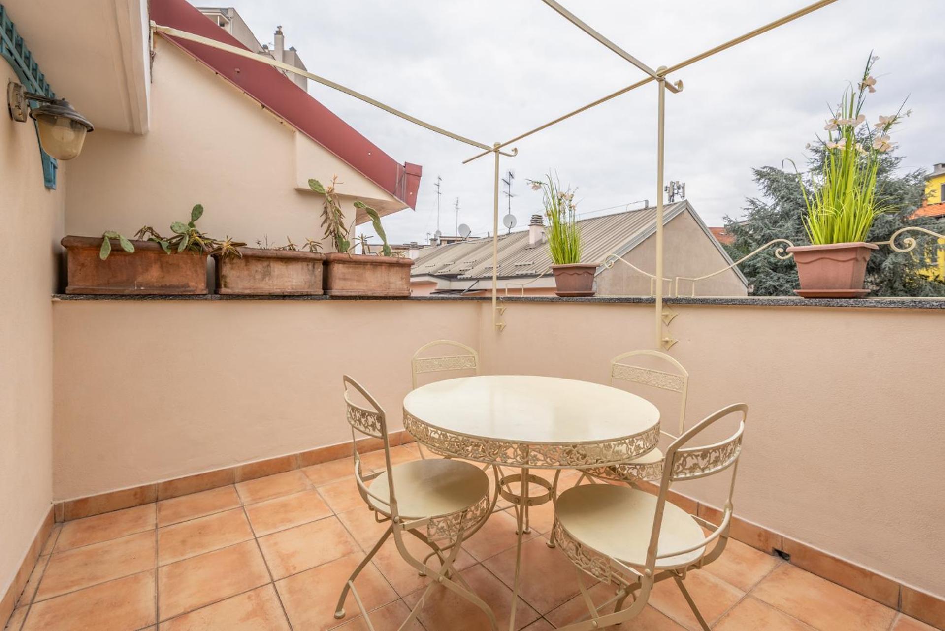 Via Delle Abbadesse 50 4 Pax Wi-fi Appartement Milan